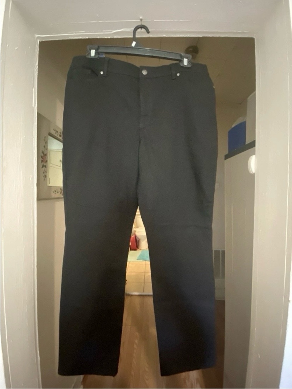 NWT Bandolino Ladies Amy Modern Straight Leg Jean Tummy Slimming Sz 18